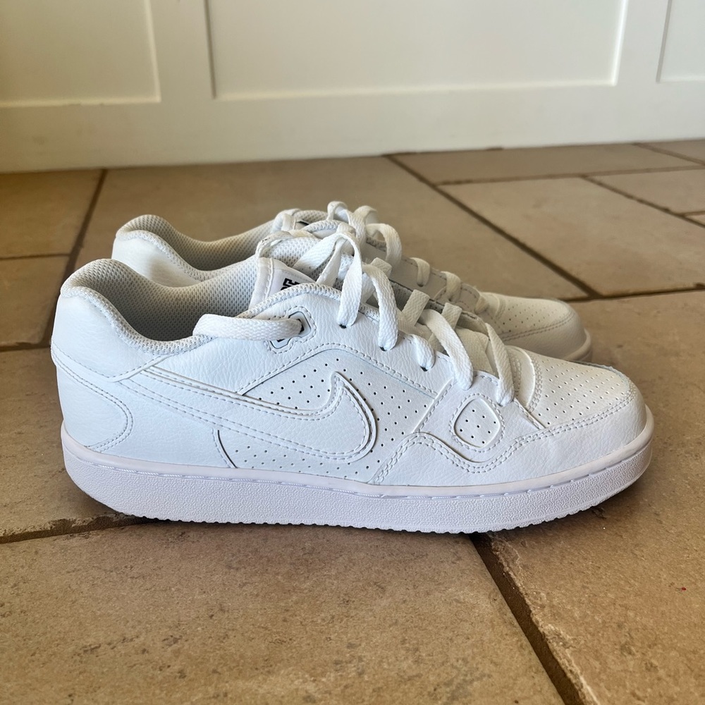 Nike Air Force all white youth 7 (women’s 8.5)